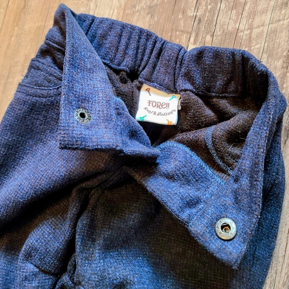 6-9 Month Boy FORE!! Axel & Hudson Boutique Outfit - Plaid Onesie/Tweed Pant - Picture 8 of 8